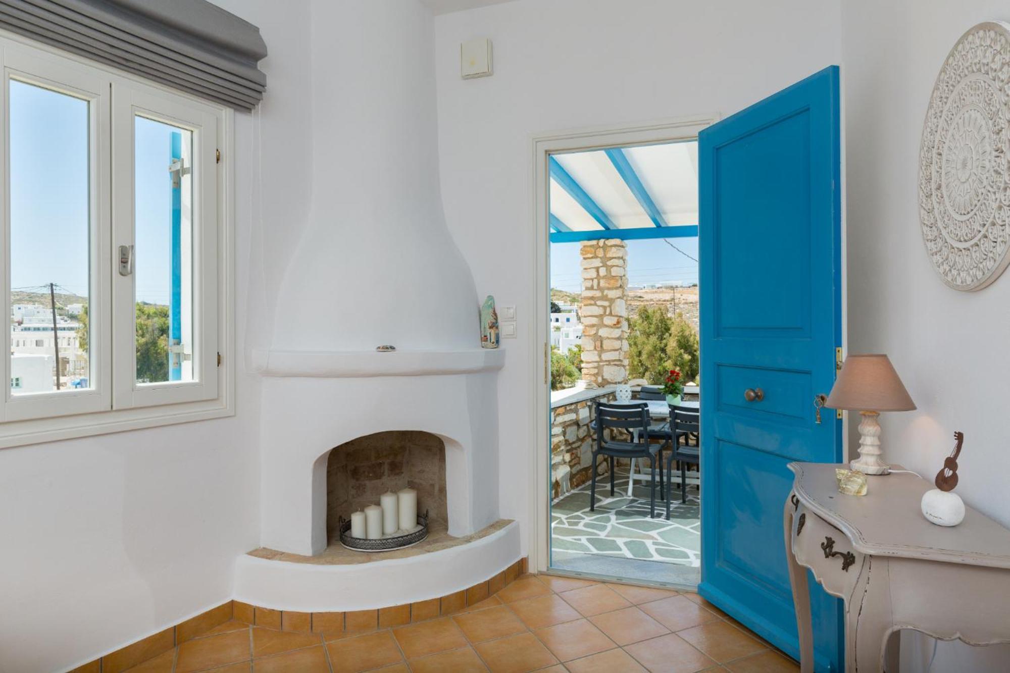 Cycladic Luxurious Maisonette Náousa Exteriör bild