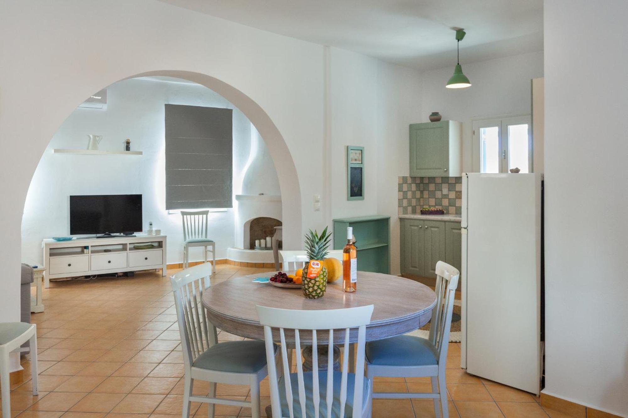 Cycladic Luxurious Maisonette Náousa Exteriör bild